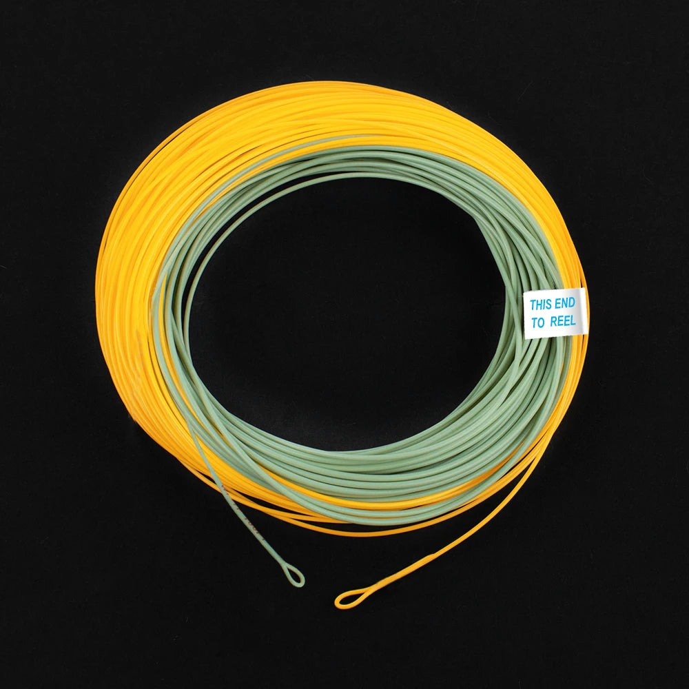 HERCULES Fliegenschnur WF – Floating Fly Line mit geschweißten Schlaufen (30m)