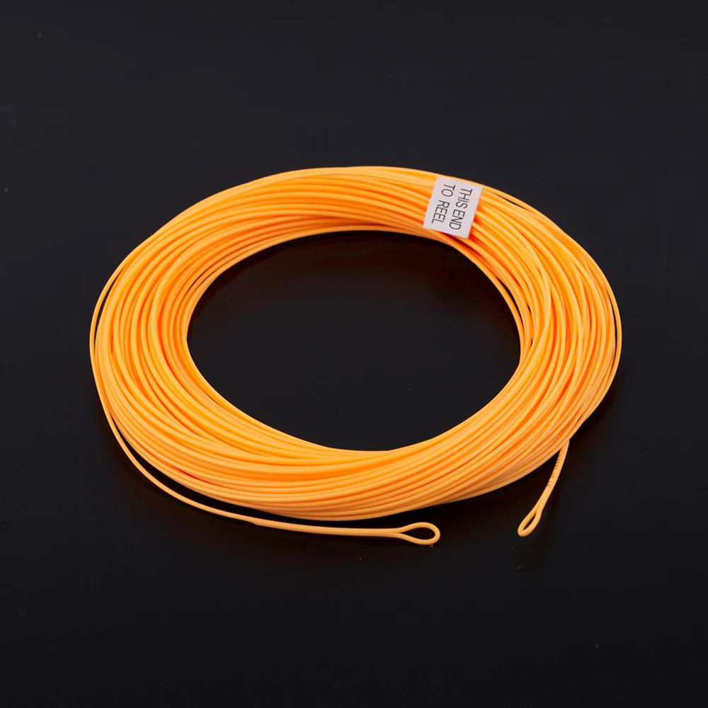HERCULES Fliegenschnur WF – Floating Fly Line mit geschweißten Schlaufen (30m)