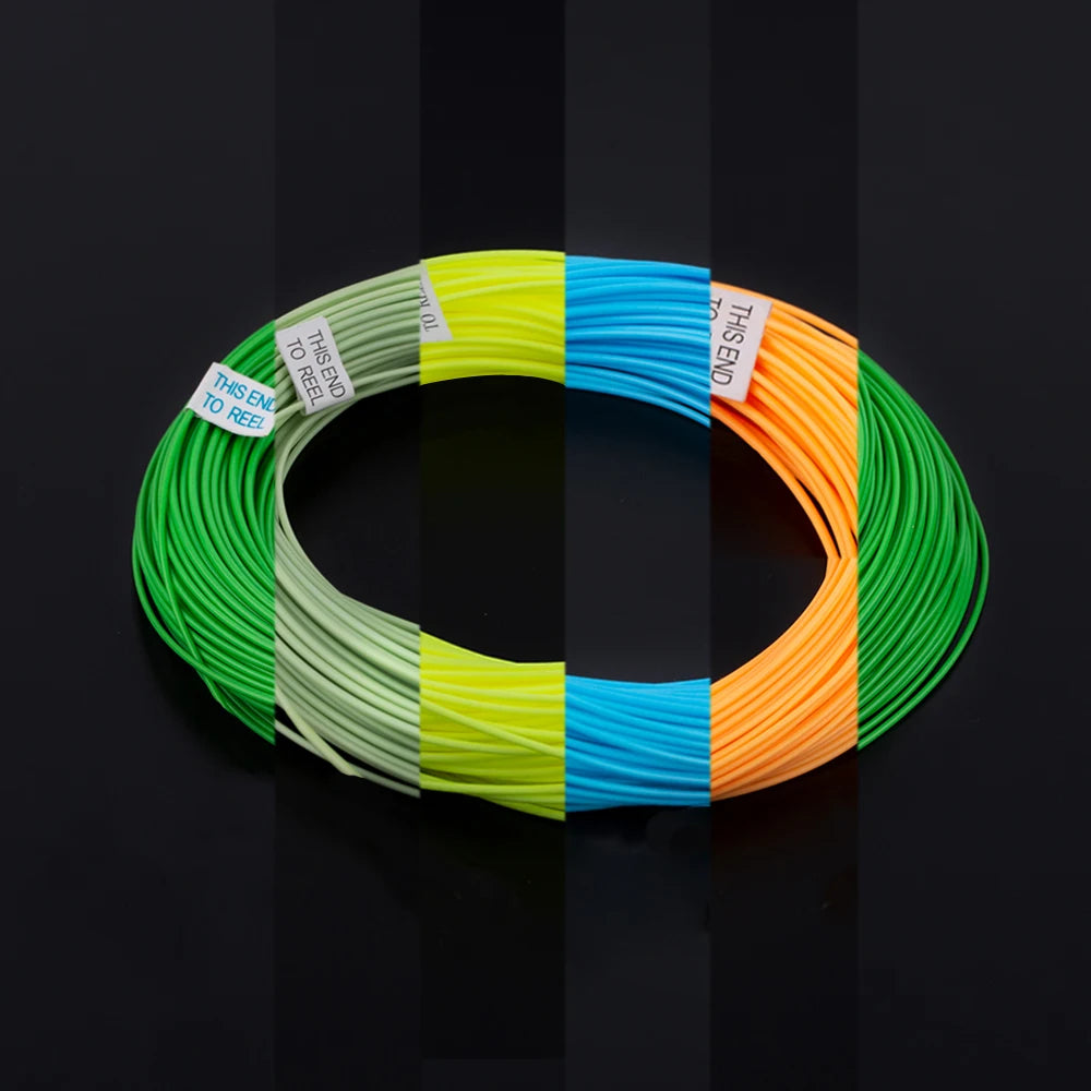 HERCULES Fliegenschnur WF – Floating Fly Line mit geschweißten Schlaufen (30m)